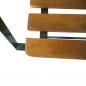 Preview: Gartenbank Klappbar 112 cm Massivholz Akazie