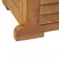 Preview: Klappbarer Bartisch 155x53x105 cm Teak Massiv