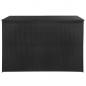 Preview: Garden-Auflagenbox Schwarz 150x100x100 cm Poly Rattan