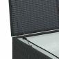 Preview: Garden-Auflagenbox Schwarz 150x100x100 cm Poly Rattan