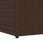 Preview: Garden-Auflagenbox Braun 150x100x100 cm Poly Rattan