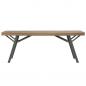 Preview: Gartenbank 120 cm Massivholz Akazie