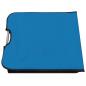 Preview: Klappbare Strandmatte 2 Stk. Stahl und Stoff Blau