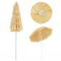 Preview: Strandschirm Natur 180 cm Hawaii Style