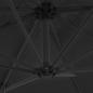 Preview: Ampelschirm mit Stahlmast Anthrazit 250 x 250 cm 