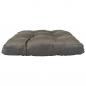 Preview: Palettenkissen Grau 58x58x10 cm Stoff