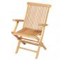Preview: 7-tlg. Garten-Essgruppe 150-200 x 100 x 75 cm Massivholz Teak