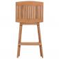 Preview: Klappbare Barhocker 4 Stk. Massivholz Teak