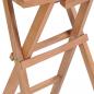Preview: Klappbare Barhocker 4 Stk. Massivholz Teak