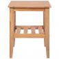 Preview: Couchtisch 40x40x50 cm Quadratisch Massivholz Teak