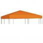 Preview: ARDEBO.de - Pavillondach 310 g/m² 3x3 m Orange 