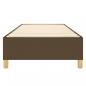 Preview: Bettgestell Dunkelbraun 90x200 cm Stoff