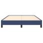 Preview: Bettgestell Blau 140x200 cm Stoff