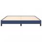 Preview: Bettgestell Blau 160x200 cm Stoff