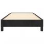 Preview: Bettgestell Schwarz 100x200 cm Samt