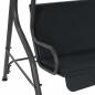 Preview: Hollywoodschaukel Anthrazit 170×110×153 cm 
