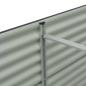 Preview: Garten-Hochbeet 240 x 80 x 81 cm Verzinkter Stahl Grau