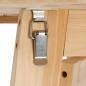 Preview: Klappbarer Bartisch 78 cm Tannenholz
