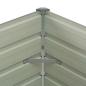 Preview: Hochbeet Braun 100 x 100 x 77 cm Verzinkter Stahl