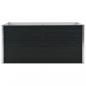 Preview: Hochbeet Anthrazit 160 x 80 x 77 cm Verzinkter Stahl