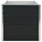 Preview: Hochbeet Anthrazit 160 x 80 x 77 cm Verzinkter Stahl