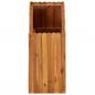 Preview: Garten-Hochbeet 100 x 30 x 50 cm Massivholz Akazie