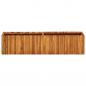 Preview: Garten-Hochbeet 200 x 30 x 50 cm Massivholz Akazie