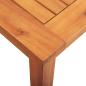 Preview: Gartentisch 150x90x74 cm Massivholz Akazie