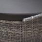 Preview: Outdoor-Loungebett mit Dach Grau