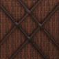 Preview: Sonnenliege mit Auflage Poly Rattan Braun