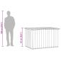 Preview: Gartenbox Grau 149x99x93 cm