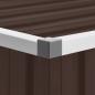Preview: Gartenbox Braun 149 x 99 x 93 cm