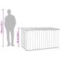 Preview: Gartenbox Grün 171x99x93 cm