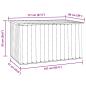 Preview: Gartenbox Grau 171x99x93 cm