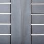 Preview: Gartentisch Grau 120x70x74 cm Massivholz Akazie
