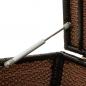 Preview: Gartenbox Poly Rattan 200x50x60 cm Braun