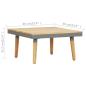 Preview: 8-tlg. Garten-Lounge-Set mit Kissen Massivholz Akazie