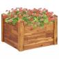 Preview: ARDEBO.de - Garten-Hochbeet 60 x 60 x 44 cm Massivholz Akazie