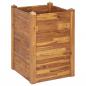 Preview: Garten-Hochbeet 60 x 60 x 84 cm Massivholz Akazie
