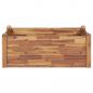 Preview: Garten-Hochbeet 110 x 60 x 44 cm Massivholz Akazie