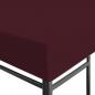 Preview: Pavillondach 310 g / m² 3x3 m Weinrot 