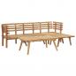 Preview: 5-tlg. Garten-Lounge-Set Massivholz Akazie