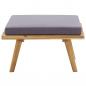 Preview: 5-tlg. Garten-Lounge-Set Massivholz Akazie