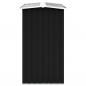 Preview: Brennholzlager Verzinkter Stahl 172x91x154 cm Anthrazit