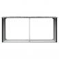 Preview: Brennholzlager Verzinkter Stahl 330 x 92 x 153 cm Anthrazit