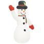 Preview: Aufblasbarer Schneemann mit LEDs 805 cm