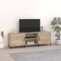 Preview: ARDEBO.de - TV-Schrank Sonoma-Eiche 150x30x50 cm Holzwerkstoff