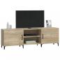 Preview: TV-Schrank Sonoma-Eiche 150x30x50 cm Holzwerkstoff