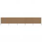 Preview: ARDEBO.de - 5-teiliges Windschutzgewebe 600 x 160 cm Taupe