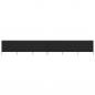 Preview: ARDEBO.de - 6-teiliges Windschutzgewebe 800 x 80 cm Schwarz
